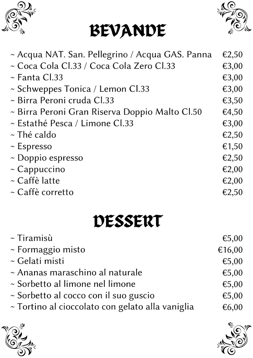 Menu Taverna Le Gradole - Seravezza-3